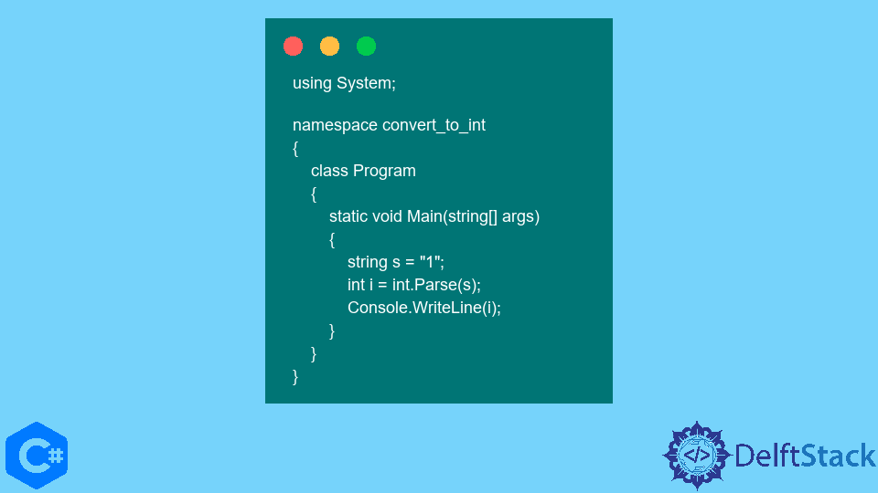 C Sharp Convert Object To Int